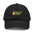 Distressed Dad Hat (Embroidery)